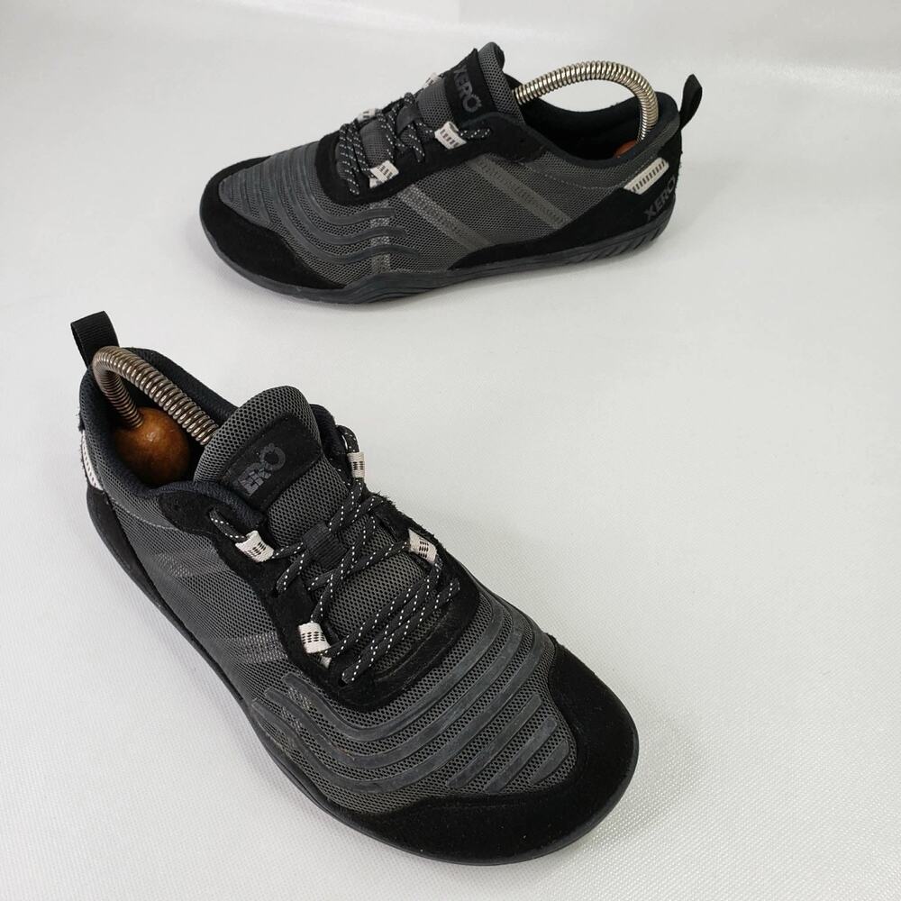 Xero Shoes 360 Men's Sneakers 7.5 Gray Black Athletic Running Shoes